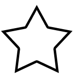 Star icon for superior customer service